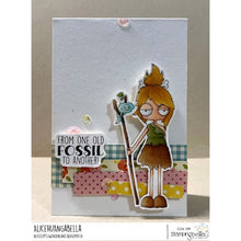 Load image into Gallery viewer, Dino Sentiment Set Rubber Stamp