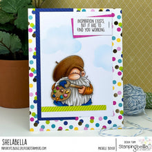 Load image into Gallery viewer, Work Life Sentiment Set Rubber Stamp