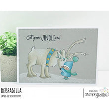 Load image into Gallery viewer, Bundle Girl With Reindeer Rubber Stamp
