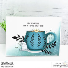 Load image into Gallery viewer, Caffeinated Gnome Rubber Stamp
