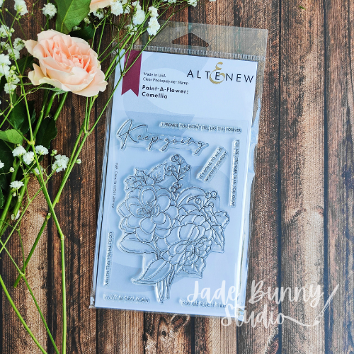 Paint-A-Flower: Camellia Outline Stamp Set