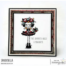 Load image into Gallery viewer, Day Of The Dead Oddball Rubber Stamp
