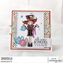 Load image into Gallery viewer, Oddball Mad Hatter (Alice In Wonderland Collection) Rubber Stamp
