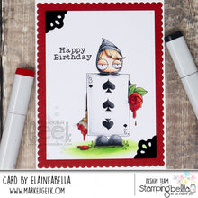 Load image into Gallery viewer, Oddball Playing Card (Alice In Wonderland Collection) Rubber Stamp
