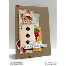 Load image into Gallery viewer, Oddball Playing Card (Alice In Wonderland Collection) Rubber Stamp
