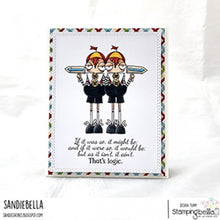Load image into Gallery viewer, Oddball Tweedle Dee And Tweedle Dum (Alice In Wonderland Collection) Rubber Stamp
