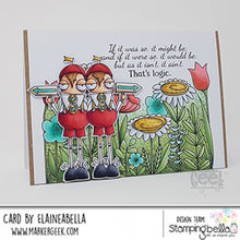 Load image into Gallery viewer, Oddball Tweedle Dee And Tweedle Dum (Alice In Wonderland Collection) Rubber Stamp
