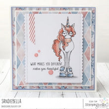 Load image into Gallery viewer, Oddball Unicorn Rubber Stamp
