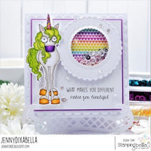 Load image into Gallery viewer, Oddball Unicorn Rubber Stamp
