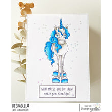 Load image into Gallery viewer, Oddball Unicorn Rubber Stamp
