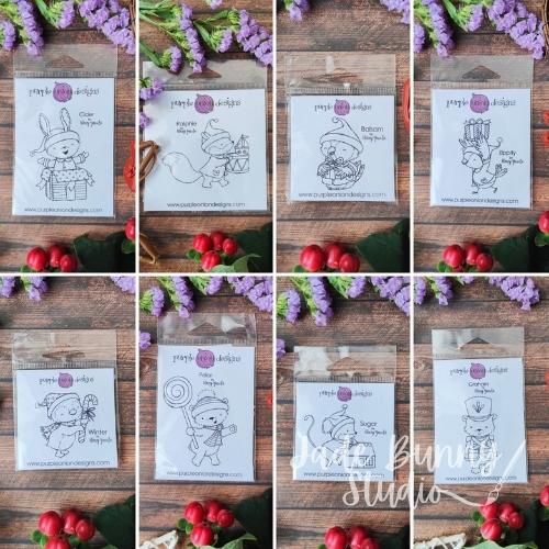 SY - A Little Christmas Magic! Stamp Bundle (Full Collection 31 Stamps Set & Coordinating Sentiment Set)