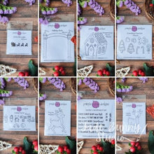 Load image into Gallery viewer, SY - A Little Christmas Magic! Stamp Bundle (Full Collection 31 Stamps Set &amp; Coordinating Sentiment Set)
