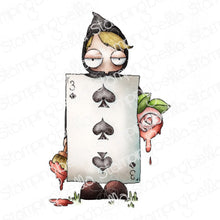 Load image into Gallery viewer, Oddball Playing Card (Alice In Wonderland Collection) Rubber Stamp
