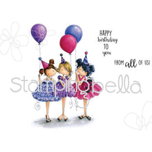 Load image into Gallery viewer, Tiny Townie Birthday Party Rubber Stamp
